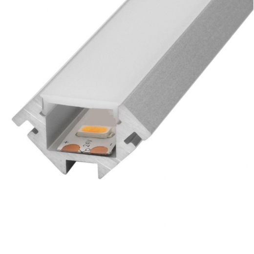 LED Aluminiumprofil - 26x15 ECK