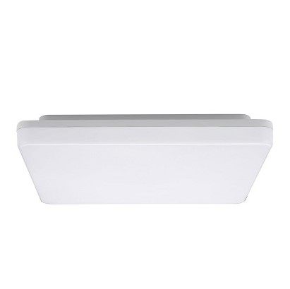 LED Aufbauleuchte square, weiss, 280x280x48mm, 18W, IP54, ON/OFF