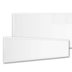 LED-Panel BUSINESS 120x30cm Rahmen weiss KNX dimmbar