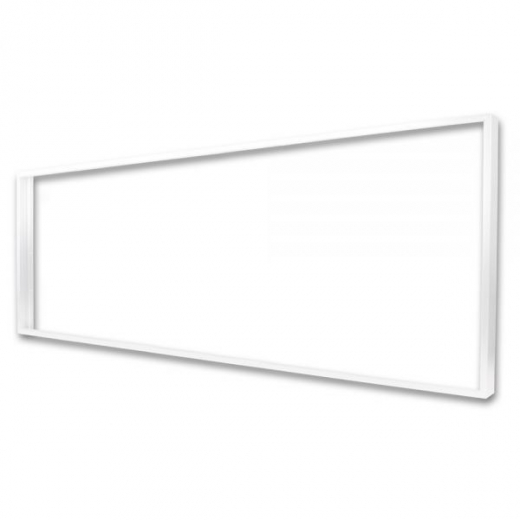 Aufbaurahmen weiss fÃ¼r LED PANEL 30x120cm