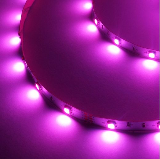 LED Strip RGB 24V 7,2W/m 30Leds/m 230lm/m