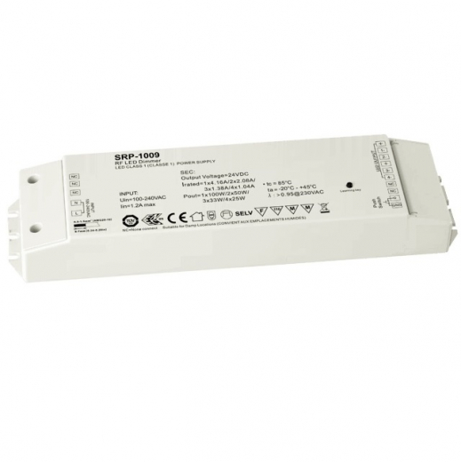 RF/LV PUSH, RGBW, LED TREIBER 24VDC 100W