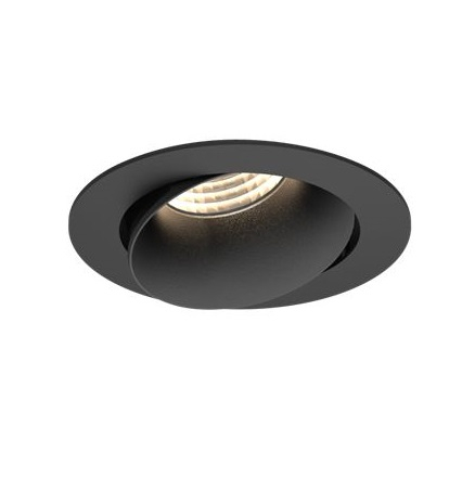 LED-Einbauspot+Ring Deep 8W 36Â° 765lm CRI80 Ph.-dim sz 3000K