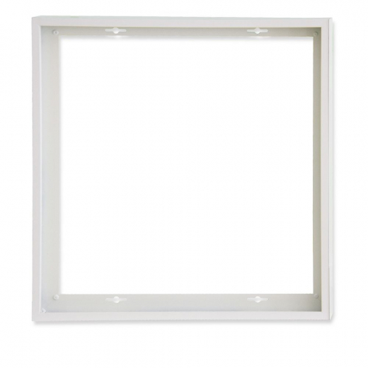 Aufbaurahmen weiÃŸ HÃ¶he 51mm fÃ¼r LED-Panels 625x625 vormontier