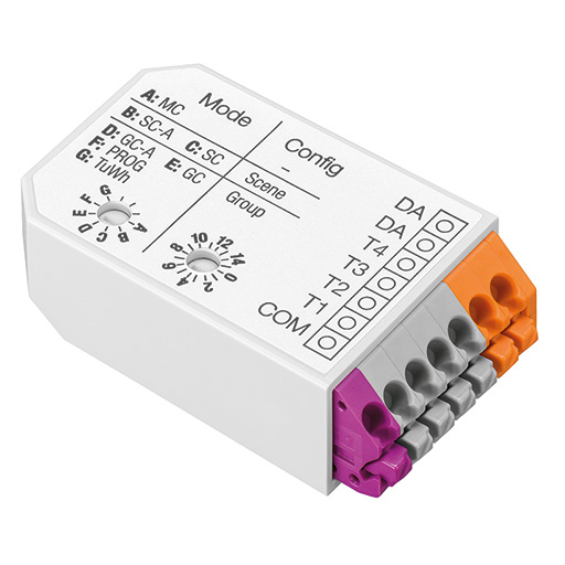 Steuermodul DALI XC, 4 EingÃ¤nge, IP20