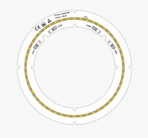 TW LED-Modul 2700K/6500K CRI90 2518lm, 18W