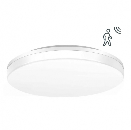 LED-Aufbauleuchte rund Ã˜280 13/18W 3/4/6000K IP54 ws SENSOR