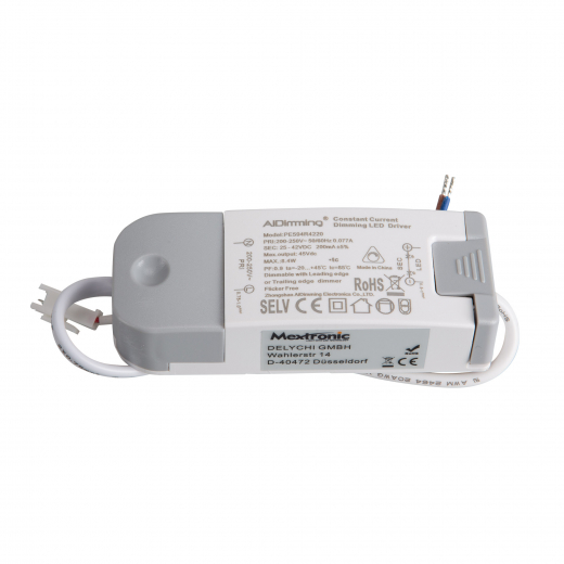 LED-Aufbauleuchte rund Ã˜280 18W IP54 30/400/6000K direkt/indire