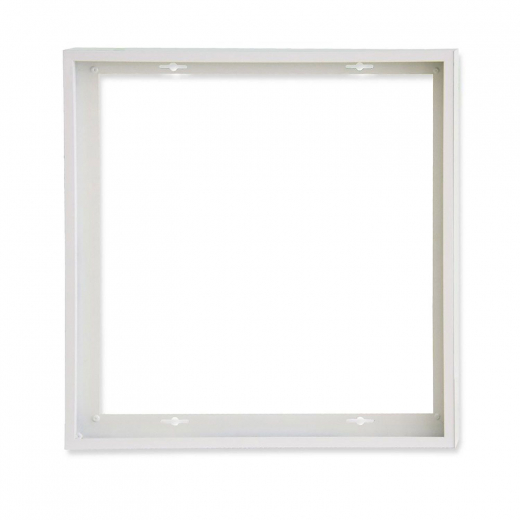 Aufbaurahmen weiss fÃ¼r LED PANEL 600x600mm vormontiert