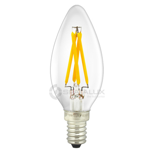 LED Kerze C35, Edison Classics filament, E14, 3.5 Watt, 2700K