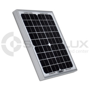 Solar Panel 10 Watt, Solaraufladestation fÃ¼r LED Akku Strahler