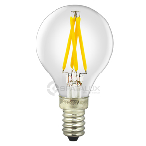 LED Birne G45, Edison Classics filament E14/E27, 3.5W, 2700K